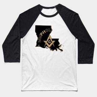 MWPHGLLA - Black & Gold Baseball T-Shirt